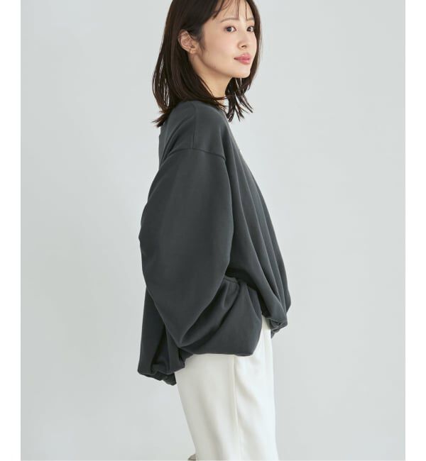 NOBLE「《予約》バルーンヘムスウェットプルオーバー」|スウェット・ジャージ|