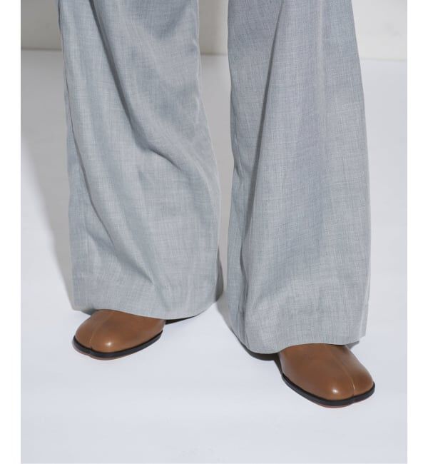 GRISE「《予約/WEB+一部店舗限定》GRISE3cmレザーCURVYショートブーツ」|ショートブーツ|