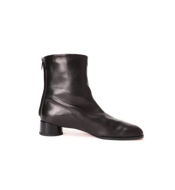GRISE「《予約/WEB+一部店舗限定》GRISE3cmレザーCURVYショートブーツ」|ショートブーツ|