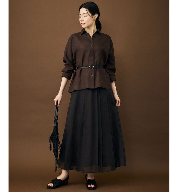 自由区「【SHIHOさん着用・紫外線99％カット・ケース付き】オーバル サングラス」|サングラス|