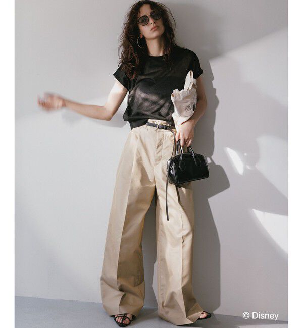 23区「【WEB&一部店舗限定カラーあり】シアードット フレンチスリーブ ニット」|ニット・セーター|