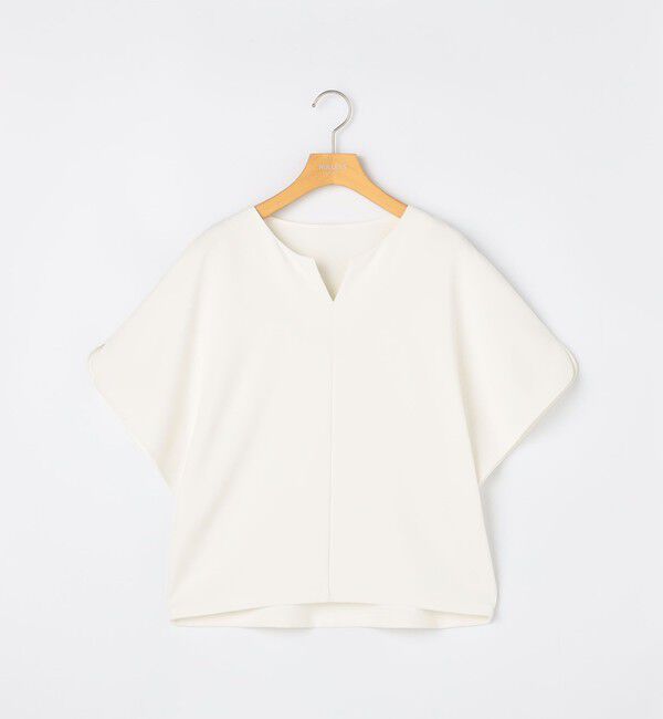 NOLLEY'S sophi「《セットアップ対応》NEW morisachiウォッシャブルツイルケープ風ブラウス」|シャツ・ブラウス|