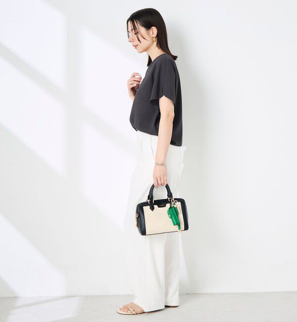 NOLLEY'S sophi「《セットアップ対応》NEW morisachiウォッシャブルツイルケープ風ブラウス」|シャツ・ブラウス|