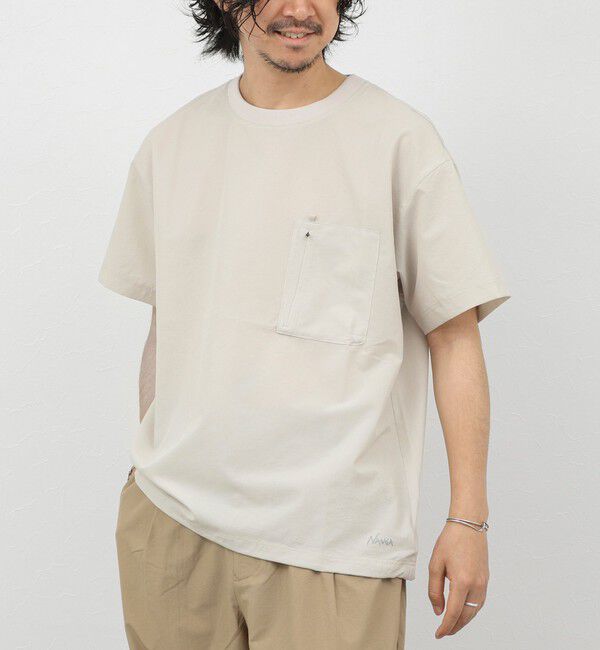 NOLLEY'S goodman「《セットアップ対応》【NANGA】DotAir COMFY TEE 26SS」|シャツ・ブラウス|エクリュ