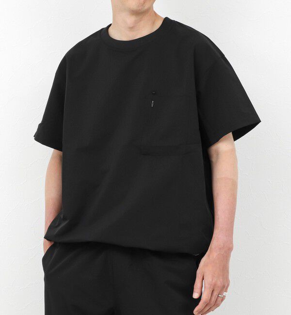 NOLLEY'S goodman「《セットアップ対応》【NANGA】DotAir COMFY TEE 26SS」|シャツ・ブラウス|ブラック