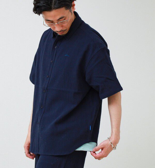 GLOSTER「【JACKPURCELL/ジャックパーセル】コットンパナマ半袖シャツ」|シャツ・ブラウス|