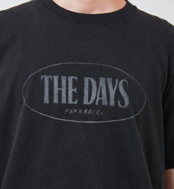 GLOSTER「【THE DAYS/ザ デイ】ORBAL 2 TEE オーバルロゴ Tシャツ リフレクタープリント」|Tシャツ・カットソー|