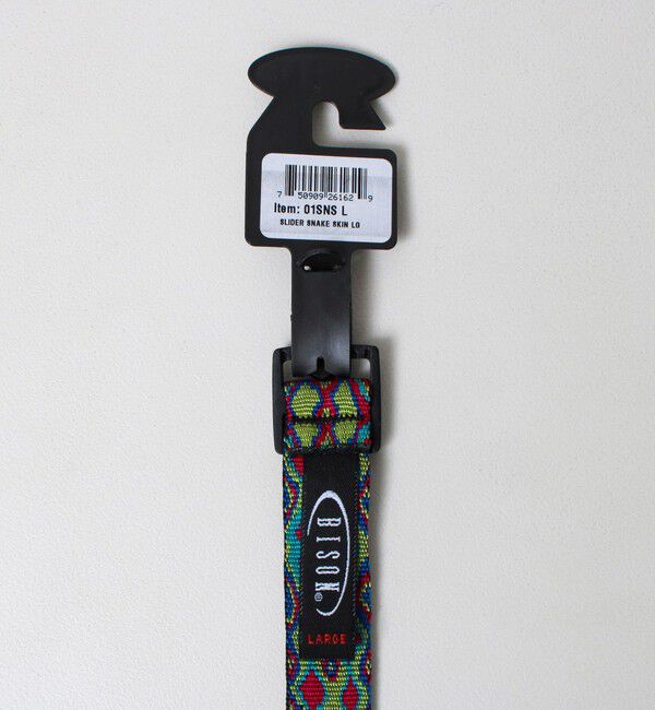 GLOSTER「【BISON DESIGNS/バイソンデザインズ】Slider 25mm Pattern Belt」|ベルト|