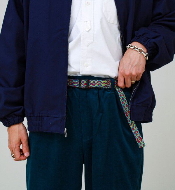 GLOSTER「【BISON DESIGNS/バイソンデザインズ】Slider 25mm Pattern Belt」|ベルト|
