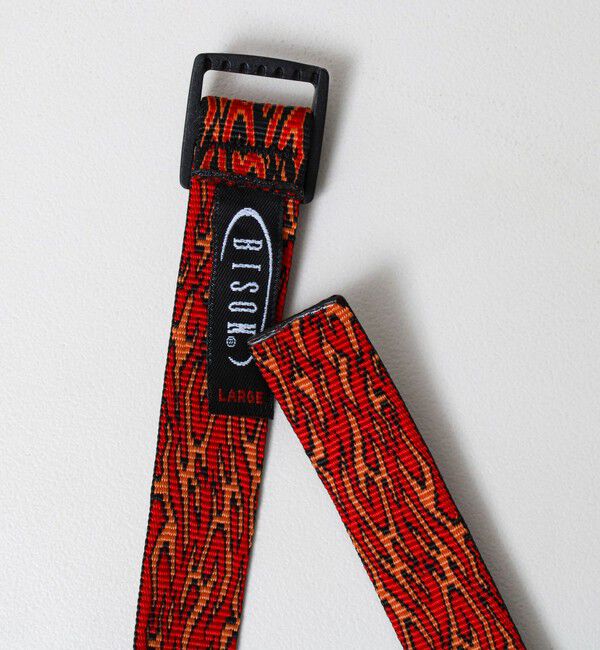 GLOSTER「【BISON DESIGNS/バイソンデザインズ】Slider 25mm Pattern Belt」|ベルト|