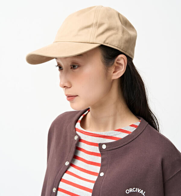 ORCIVAL「ORCIVAL | コットンツイル 6パネルキャップ UNISEX」|キャップ・キャスケット|
