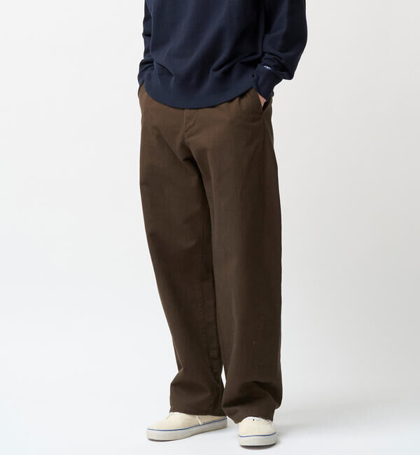 ORCIVAL「ORCIVAL | コットンドライツイル ワイドカーブパンツ MEN」|その他|DKBROWN