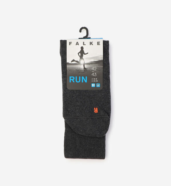 FALKE 「FALKE | 16605 RUN SOCKS MEN」|ソックス|DKGREY