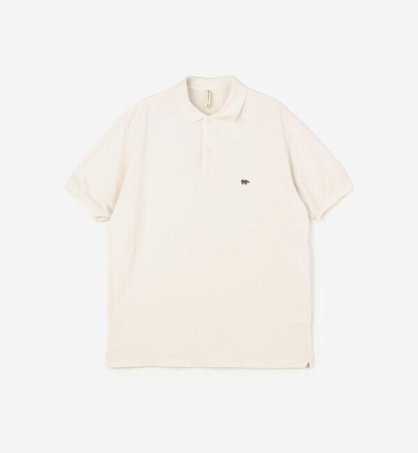  「SCYE BASICS | 〈別注〉コットン鹿の子 ポロシャツ MEN」|ポロシャツ|
