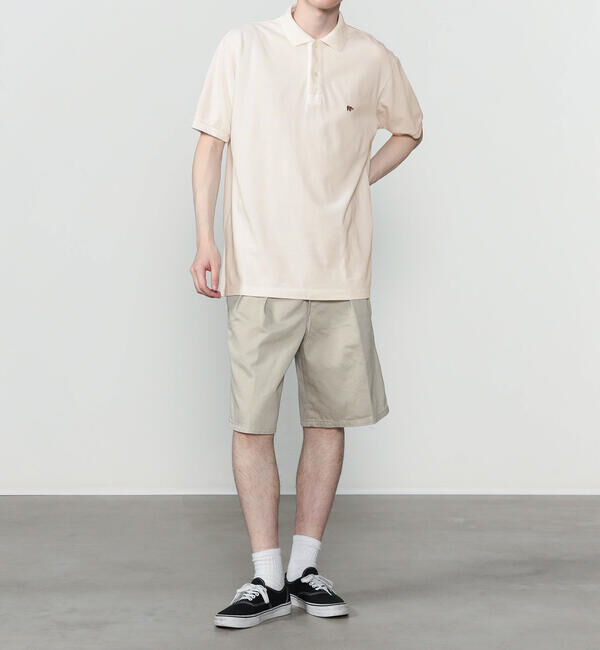  「SCYE BASICS | 〈別注〉コットン鹿の子 ポロシャツ MEN」|ポロシャツ|
