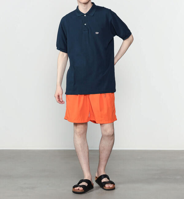  「SCYE BASICS | 〈別注〉コットン鹿の子 ポロシャツ MEN」|ポロシャツ|