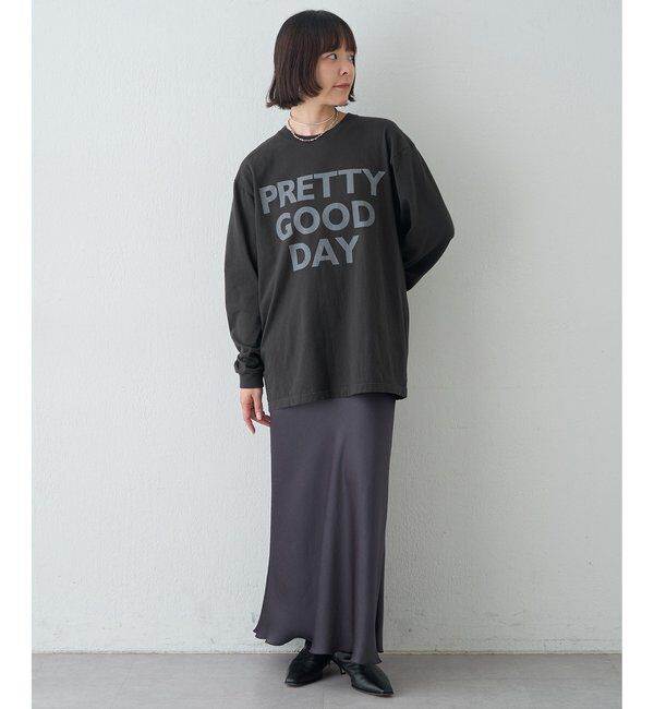  「レタリングロンTEE」|Tシャツ・カットソー|