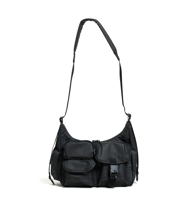 ABAHOUSE「【BAICYCLON by Bagjack/バイシクロン】MULTI POCKE」|ショルダー・メッセンジャー|ブラック