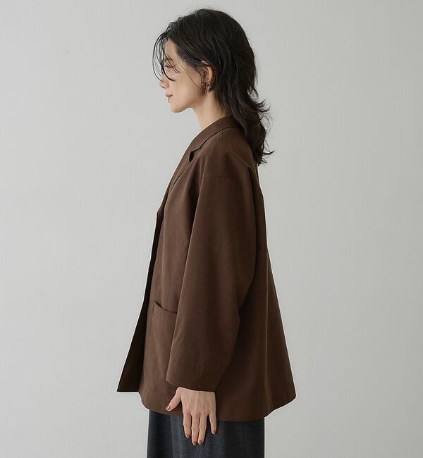 qualite「スエードカバーオール / ジャケット【予約】」|その他|