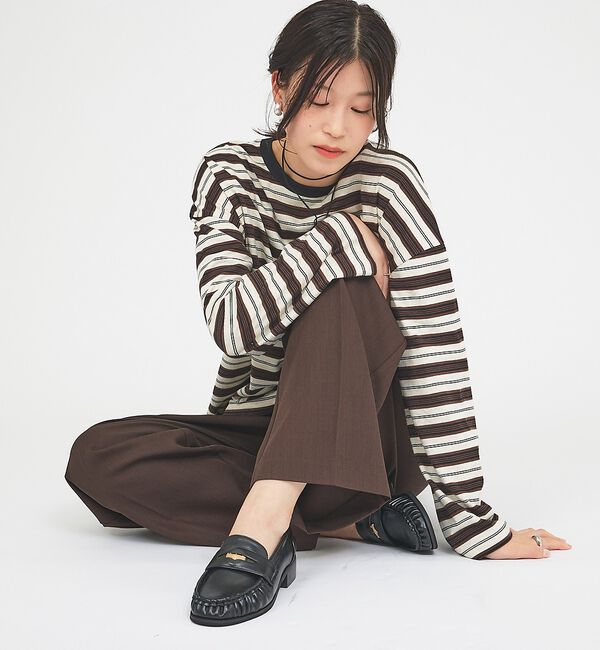 AU BANNISTER「【販売店舗限定】ギャザーコインローファー【予約】」|ローファー|