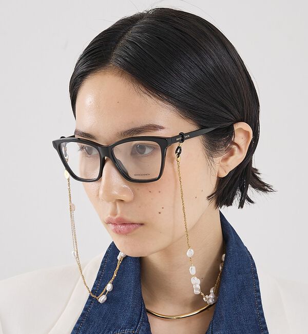 The Store by C' 「【SUNNY CORDS】Pearly Rain／グラスチェーン」|メガネ|