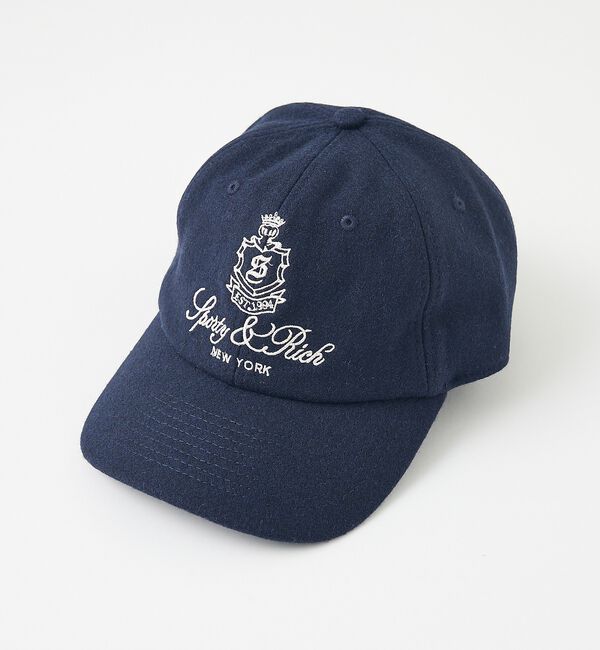 The Store by C' 「【Sporty&Rich】Vendome Wool Hat／ウールキャップ」|その他|
