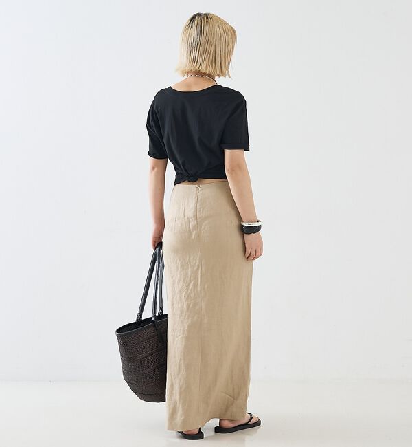The Store by C' 「【COCUCA】Vネックカットプルオーバー」|Tシャツ・カットソー|
