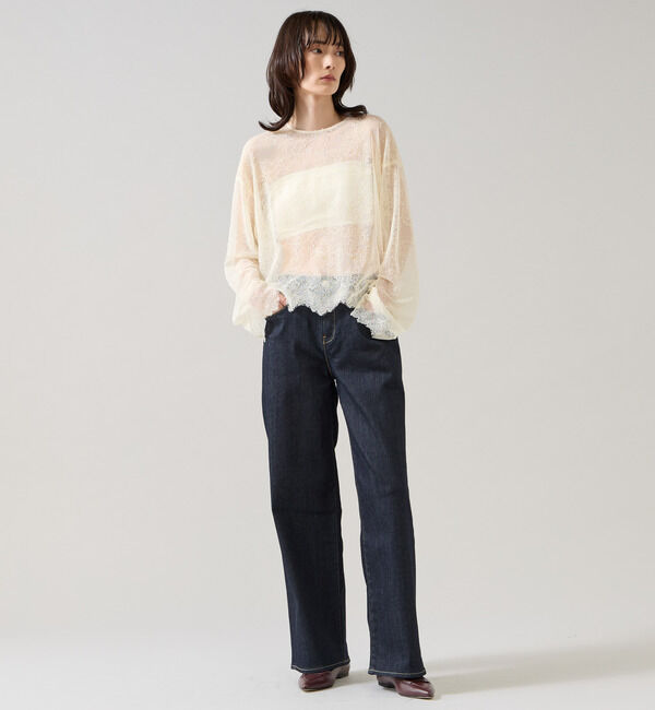 Liesse「《別注》【RED CARD/レッドカード】35th Anniversary Wide」|デニム|