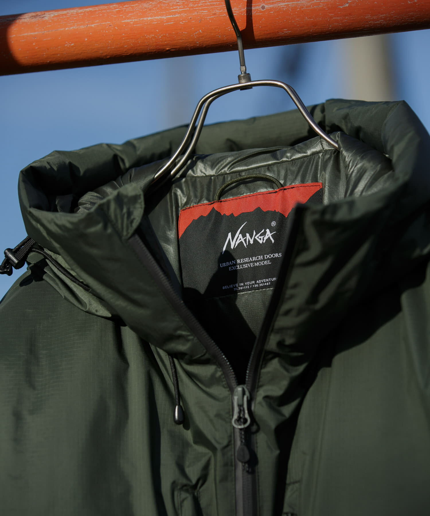 URBAN RESEARCH DOORS「『別注』NANGA&times;DOORS　AURORA TEX DOWN PARKA」|ダウン|