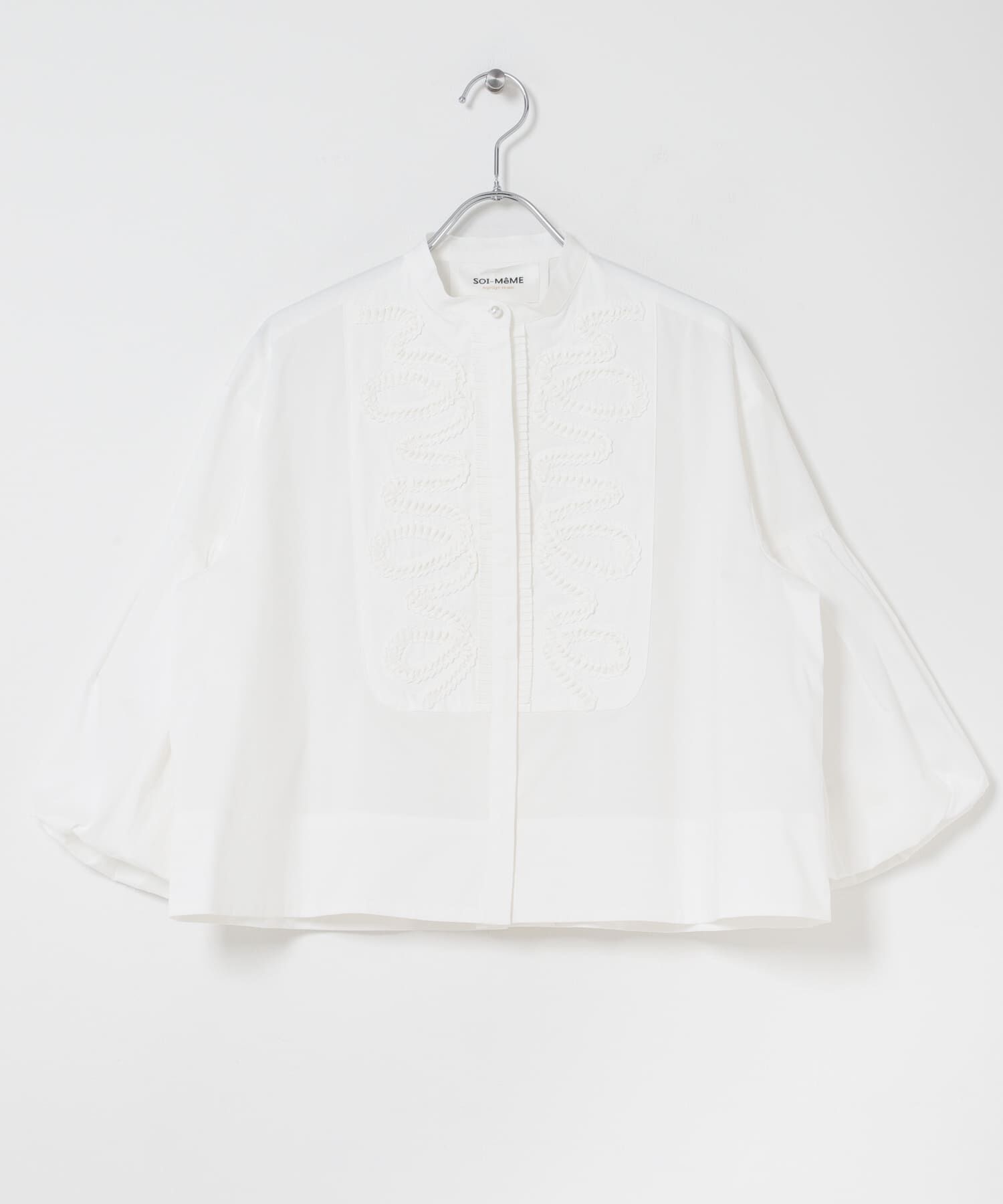 URBAN RESEARCH ROSSO「MARILYN MOON　DIAMOND TUCK EMBROIDERY BLOUSE」|シャツ・ブラウス|