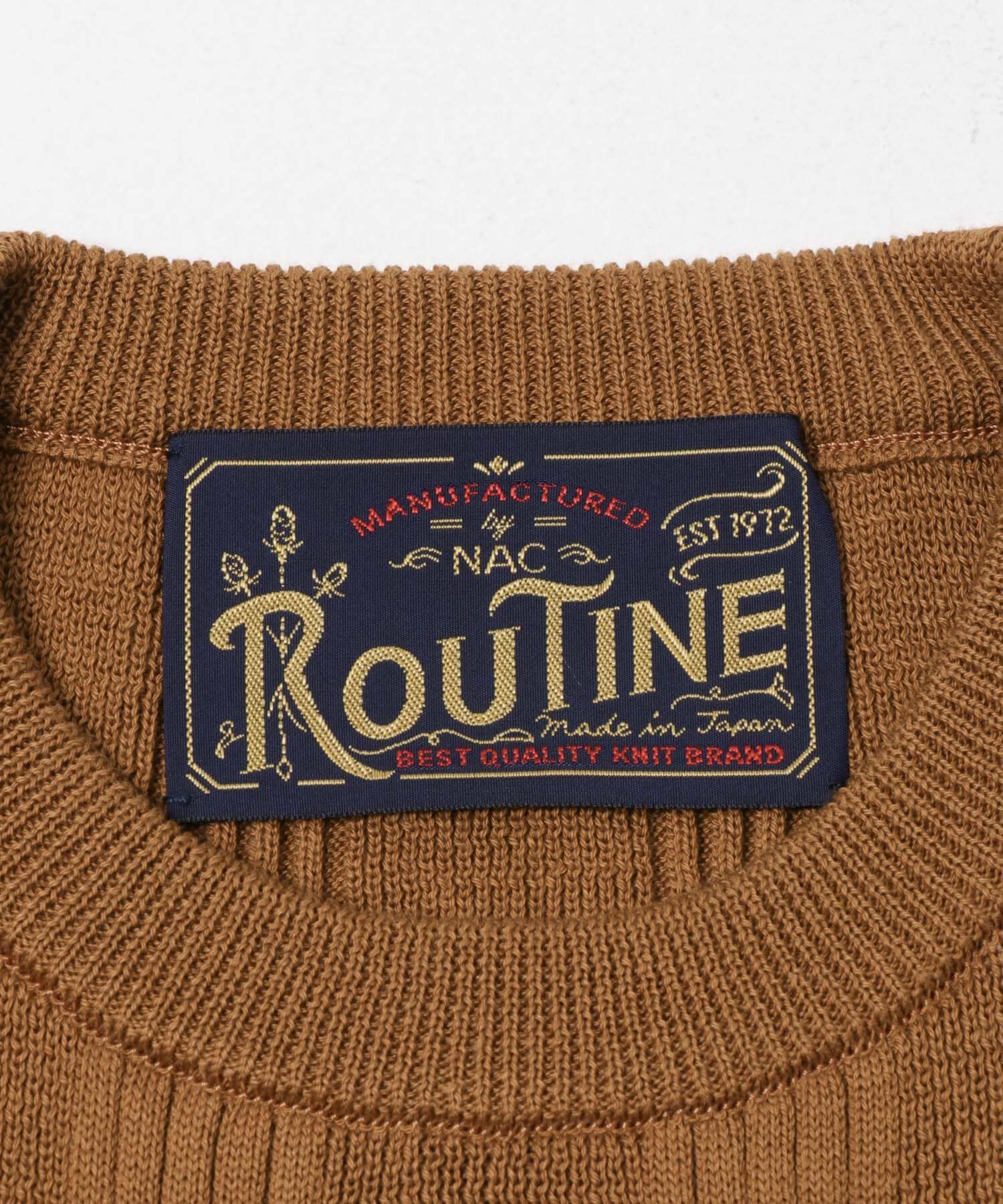 URBAN RESEARCH「『別注』ROUTINE&times;URBAN RESEARCH　VINTAGE CREWNECK」|ニット・セーター|