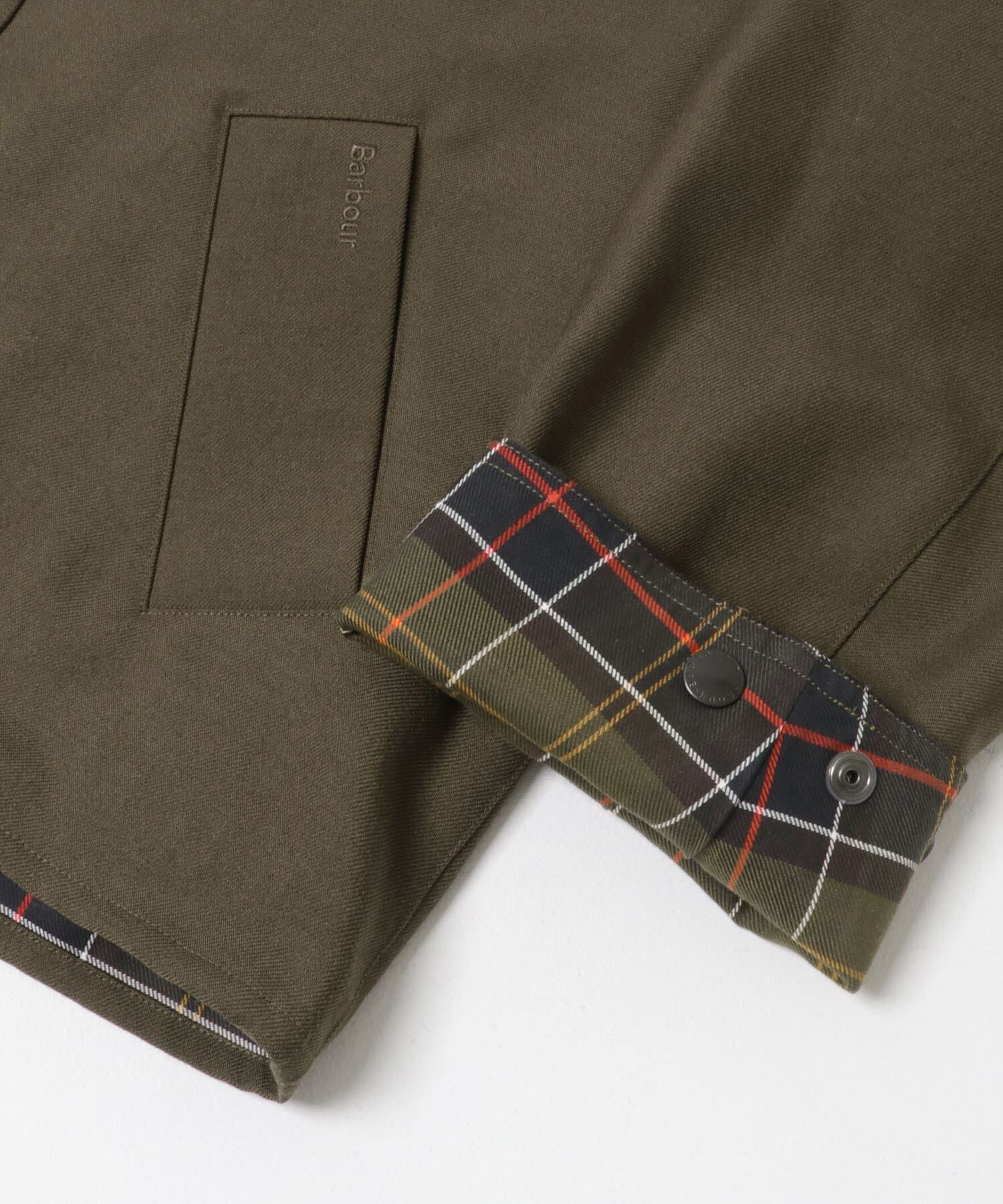URBAN RESEARCH「『別注』Barbour / URBAN RESEARCH　TRANSPORT WOOL JACKET」|ノーカラーコート|