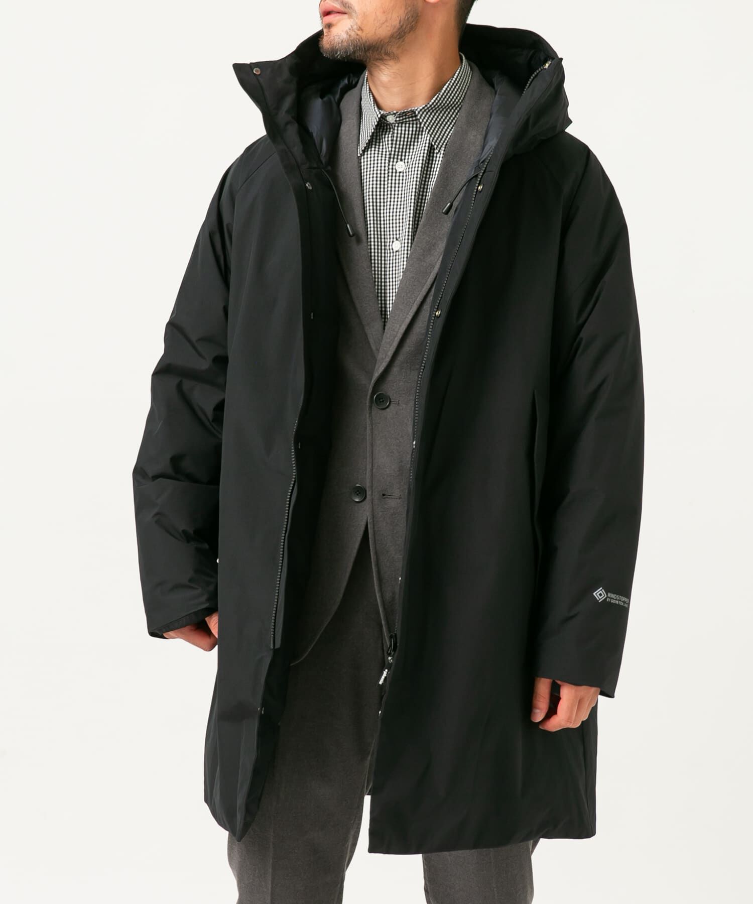 URBAN RESEARCH ROSSO「『別注』+phenix　WINDSTOPPER by GORE-TEX LABS ダウンコート」|ダウン|