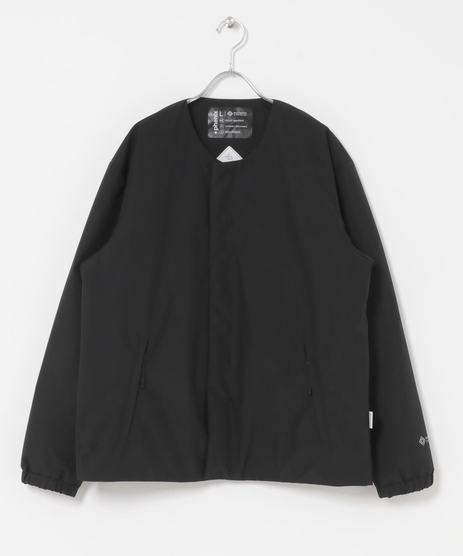 URBAN RESEARCH ROSSO「『別注』+phenix　WINDSTOPPER by GORE-TEX LABS ノーカラーダウンジャケット」|ダウン|
