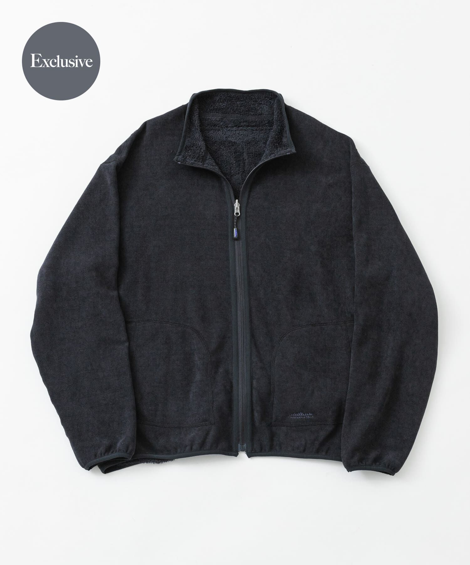 URBAN RESEARCH「『別注』THOUSAND MILE&times;URBAN RESEARCH　REVERSIBLE  BLOUSON」|ブルゾン・スタジャン|チャコールグレー