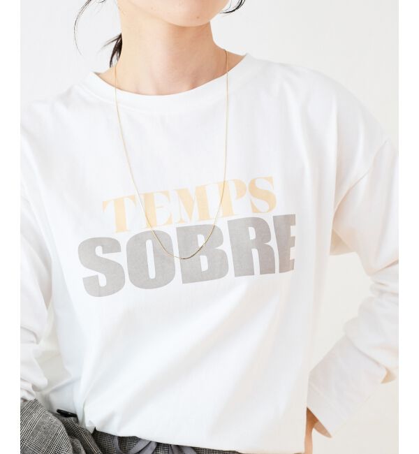  「バイカラーロゴTシャツ」|Tシャツ・カットソー|