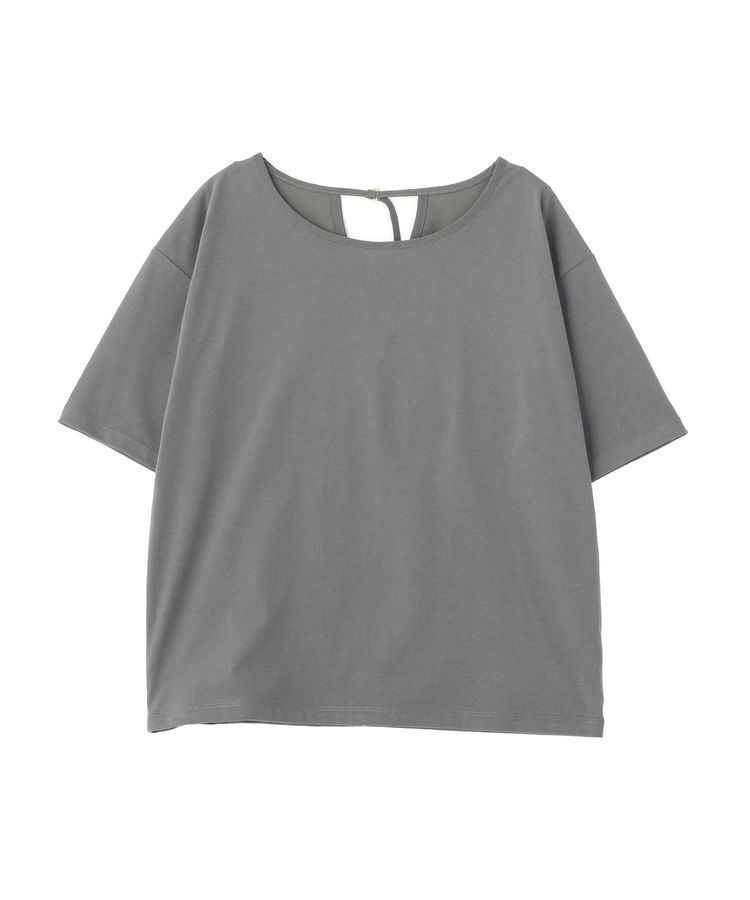 earth music&ecology「【接触冷感】バックデザインカットプルオーバー」|Tシャツ・カットソー|