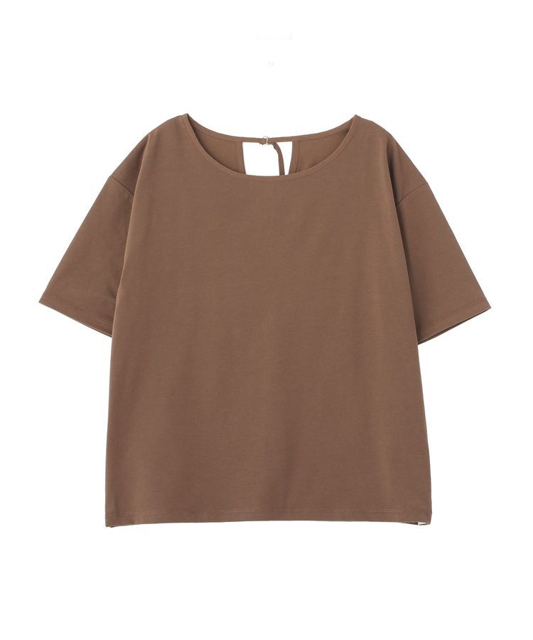earth music&ecology「【接触冷感】バックデザインカットプルオーバー」|Tシャツ・カットソー|