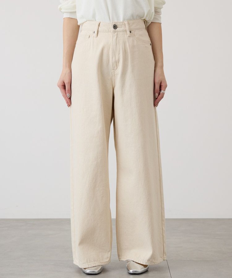 AMERICAN HOLIC「ワイドデニムパンツ」|デニム|