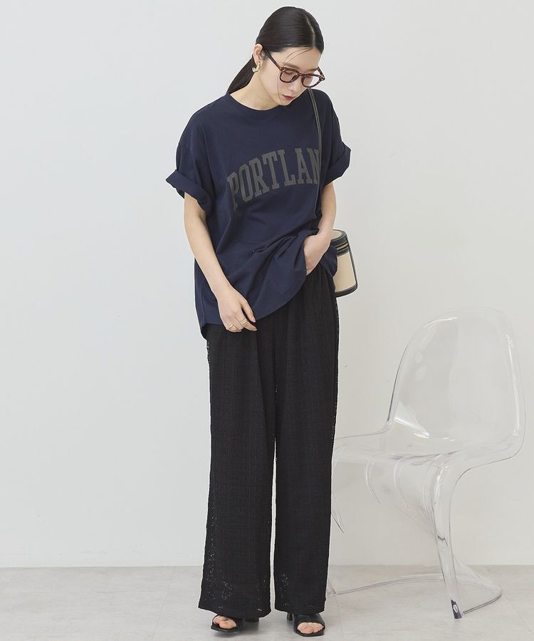 AMERICAN HOLIC「PORTLAND裾ラウンドTシャツ」|Tシャツ・カットソー|