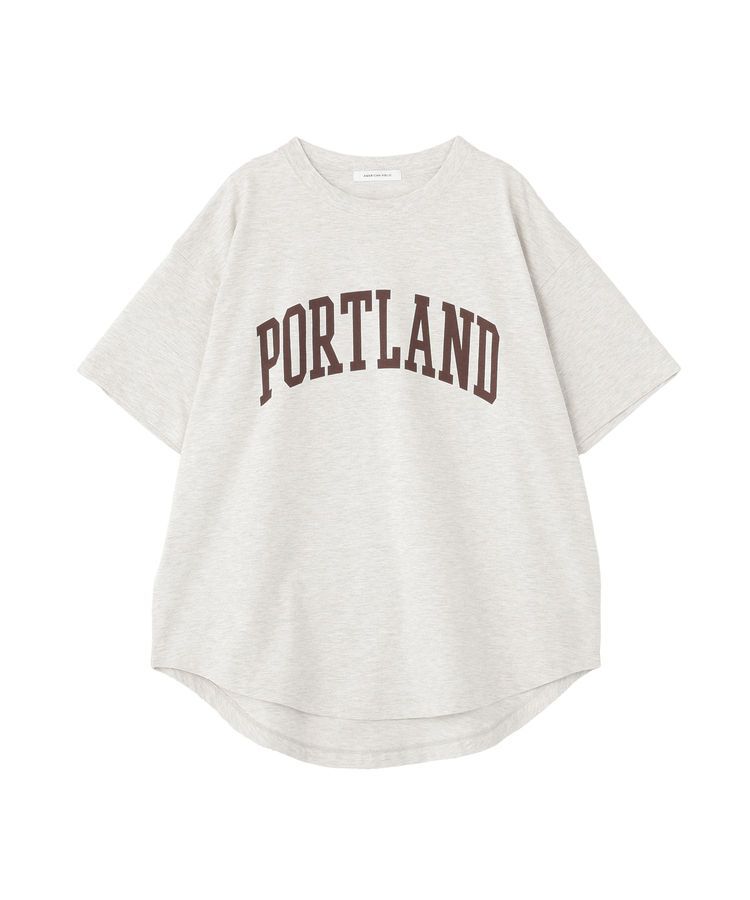 AMERICAN HOLIC「PORTLAND裾ラウンドTシャツ」|Tシャツ・カットソー|