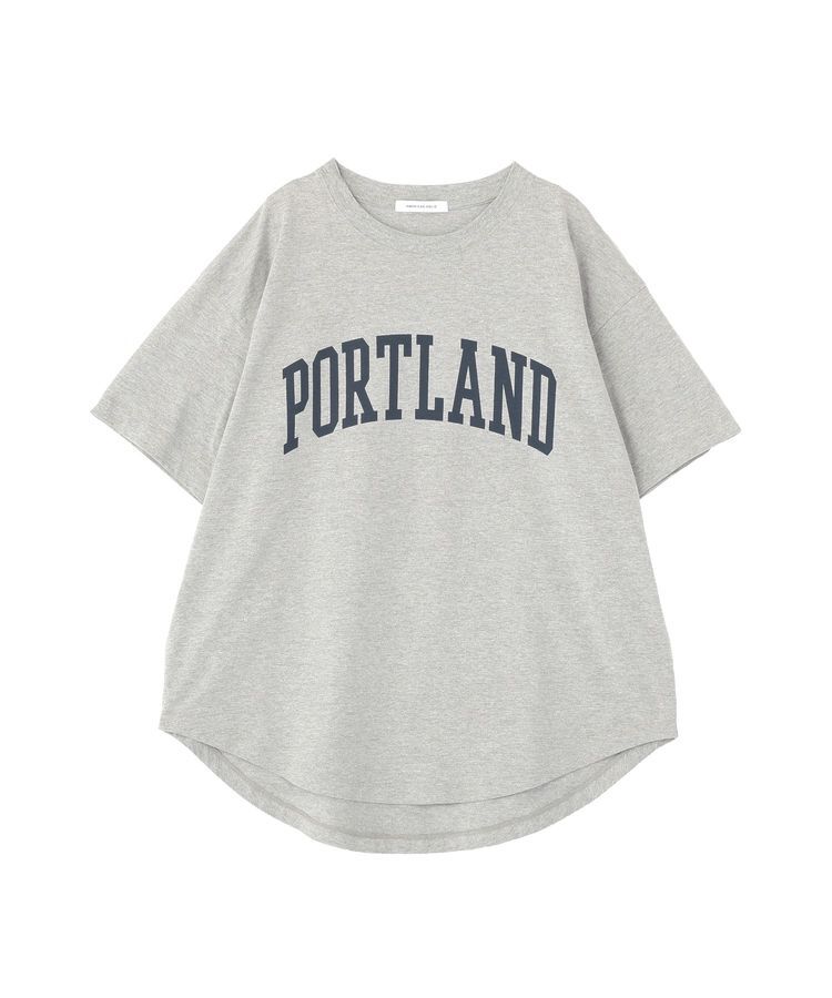AMERICAN HOLIC「PORTLAND裾ラウンドTシャツ」|Tシャツ・カットソー|