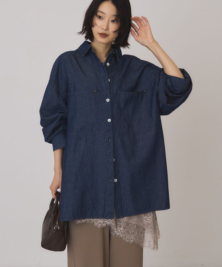 AMERICAN HOLIC「ワークデニムシャツ」|シャツ・ブラウス|One Wash