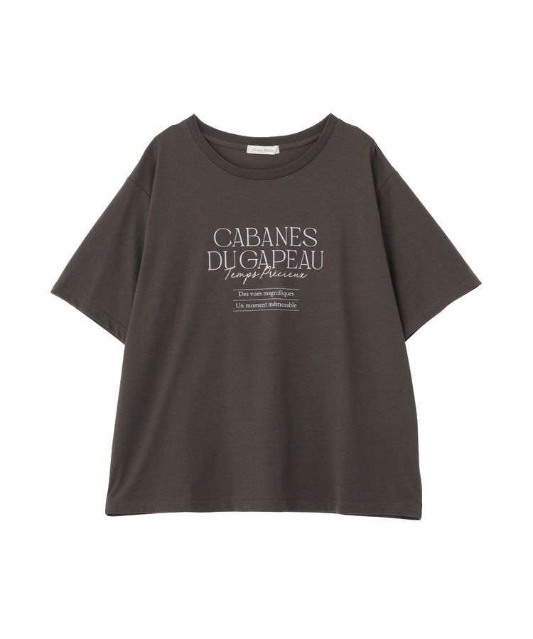Green Parks「【適ON】多段きれい目ロゴTシャツ」|Tシャツ・カットソー|