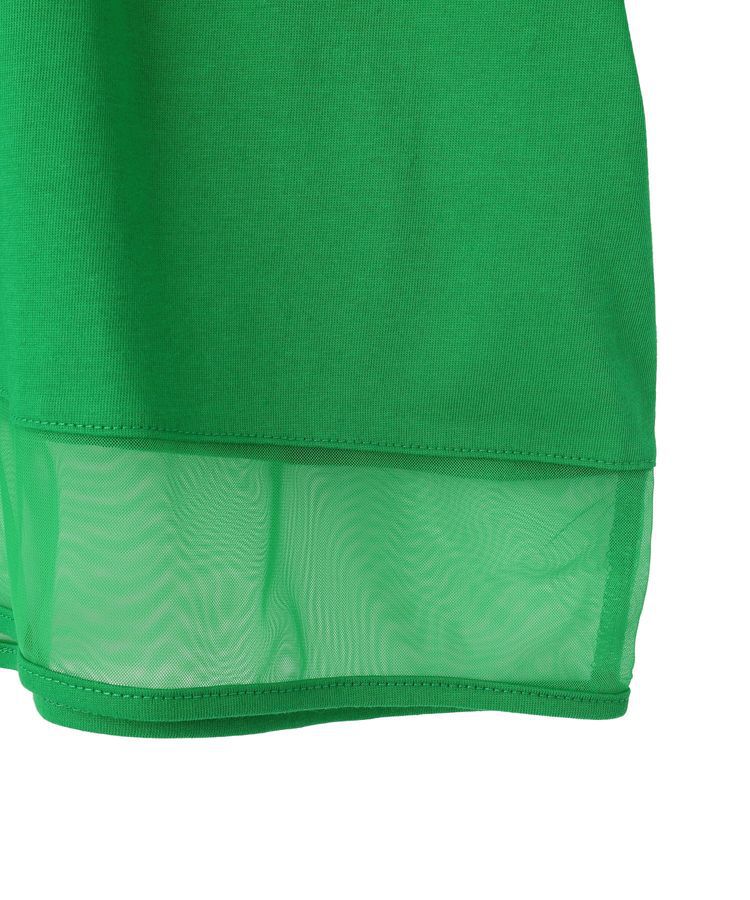 Green Parks「【適ON】遮熱チュールドッキングプルオーバー」|Tシャツ・カットソー|