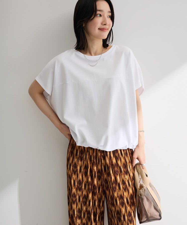 Green Parks「【適ON】超冷感ドロストフレンチプルオーバー」|Tシャツ・カットソー|