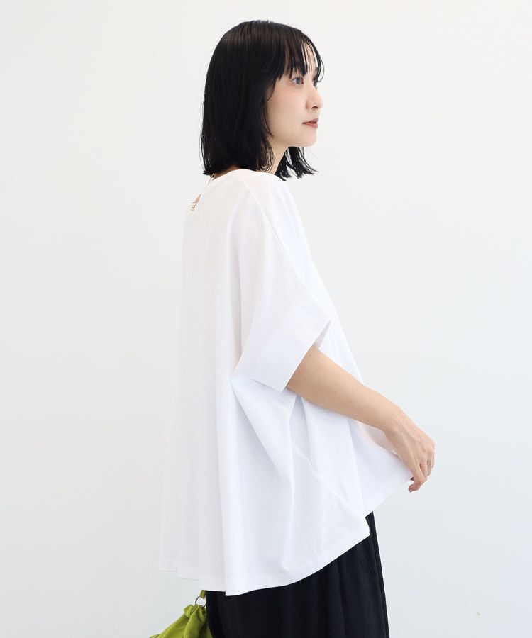 Green Parks「【適ON】超冷感タック入りオーバーサイズプルオーバー」|Tシャツ・カットソー|