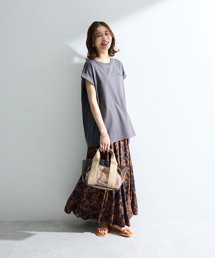 Green Parks「【適ON】汗染み防止フレンチロゴTシャツ」|Tシャツ・カットソー|