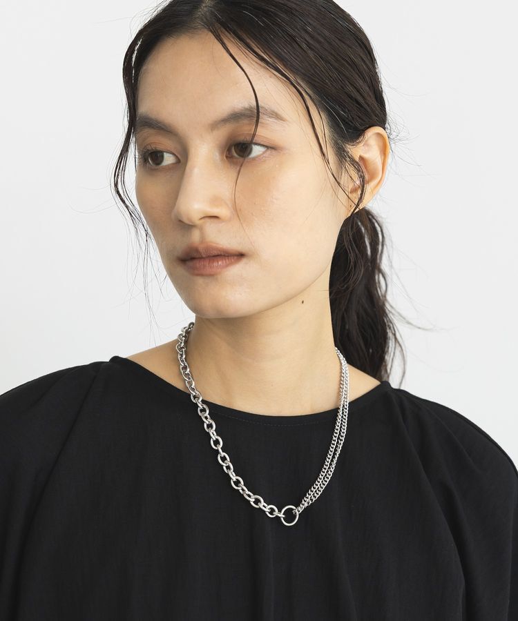 GARAGE OF GOOD CLOTHING「ダブルチェーン リンクネックレス」|ネックレス|