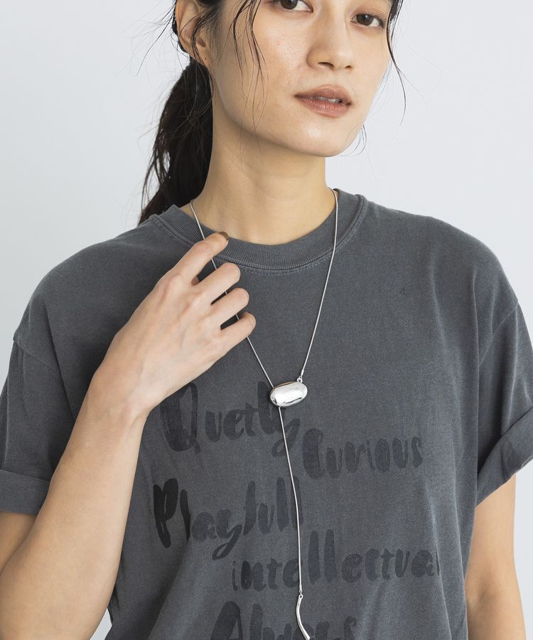 GARAGE OF GOOD CLOTHING「ニュアンスメタル Yラインネックレス」|ネックレス|